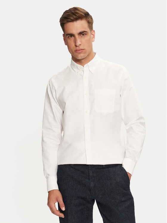 Benetton camicia bianca sales