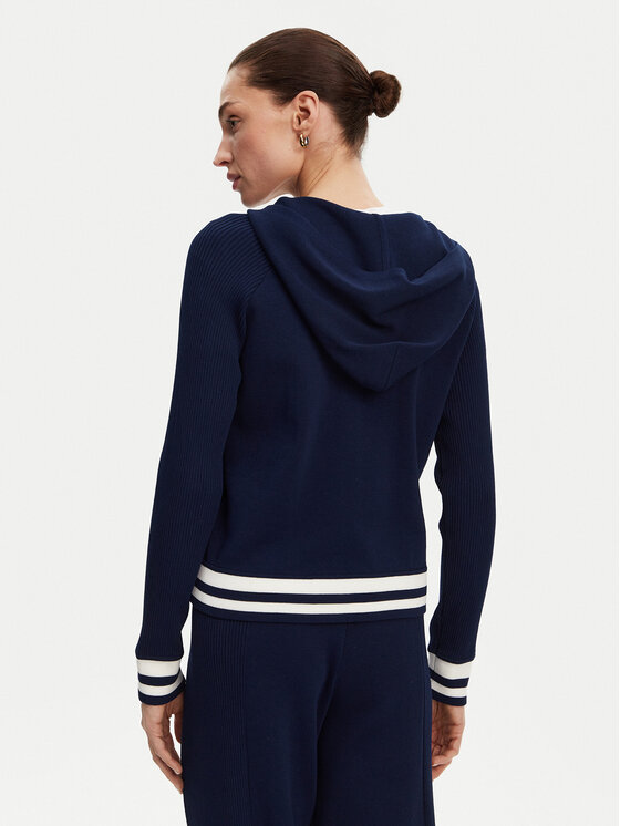 Fracomina Fracomina Strickjacke FJ25ST7003K41601 Dunkelblau Regular Fit
