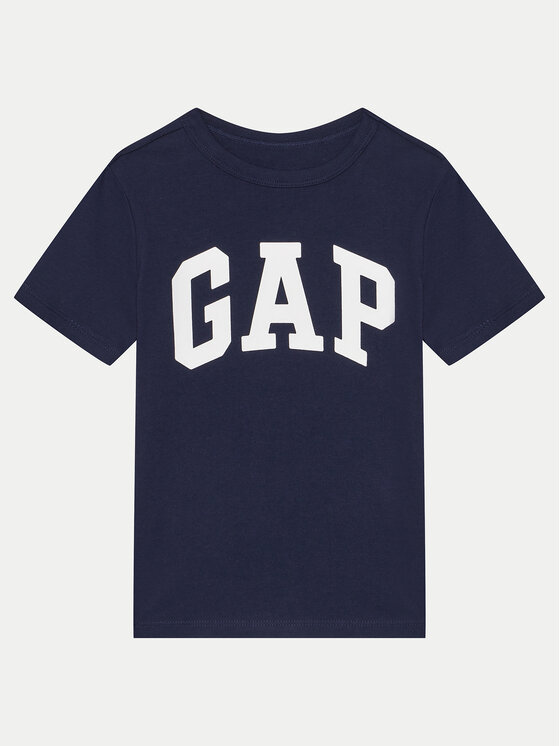 Gap Majica 424016-12 Mornarsko Modra Regular Fit