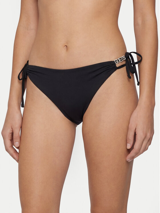 Guess Bikini partea de jos E6GO18 MC040 Negru