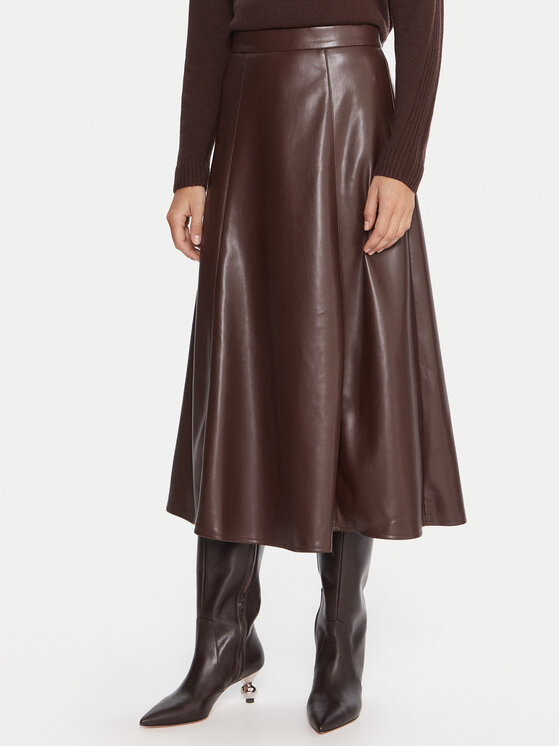 Marella Marella Krilo iz umetnega usnja Vally 2525776022 Bordo rdeča Regular Fit