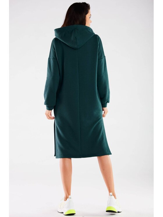 Infinite You Infinite You Vestito di maglia M269 Verde Basic Fit