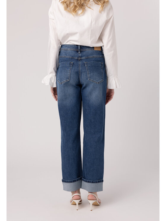 QUIOSQUE QUIOSQUE Dámske nohavice Quiosque 3WS003801 Modrá Regular Fit
