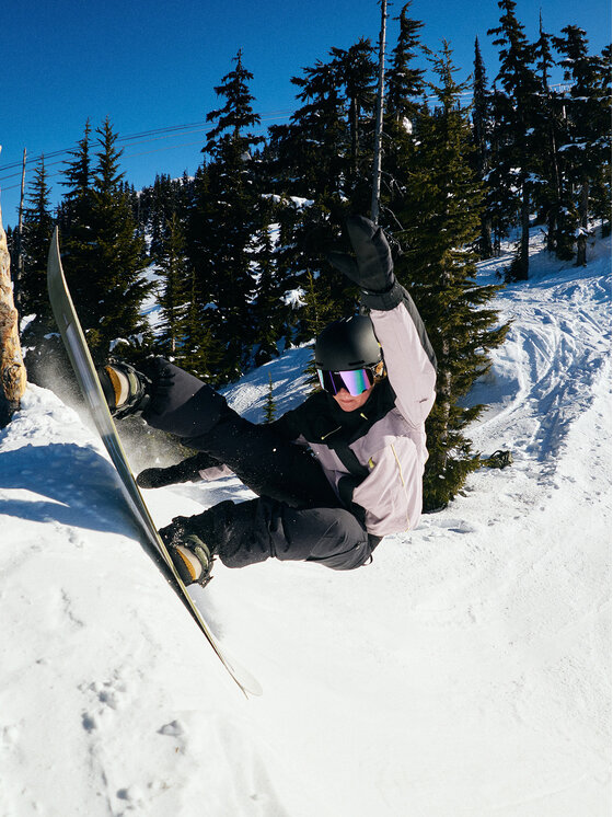 Roxy Roxy Παντελόνι snowboard Passive Lines ERJTP03293 Μαύρο Regular Fit