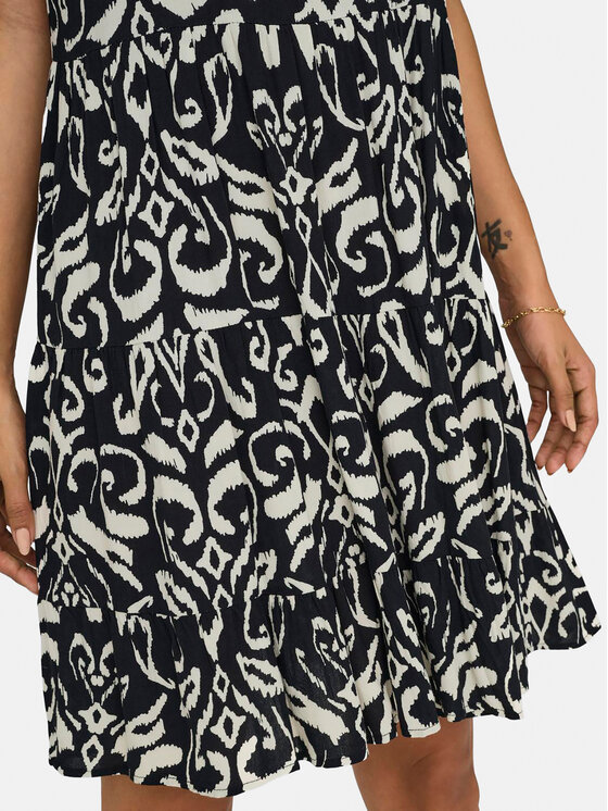ONLY ONLY Rochie de vară Maj 15218451 Negru Regular Fit