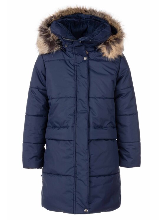 Lenne Lenne Płaszcz 22365B-299 Niebieski Basic Fit