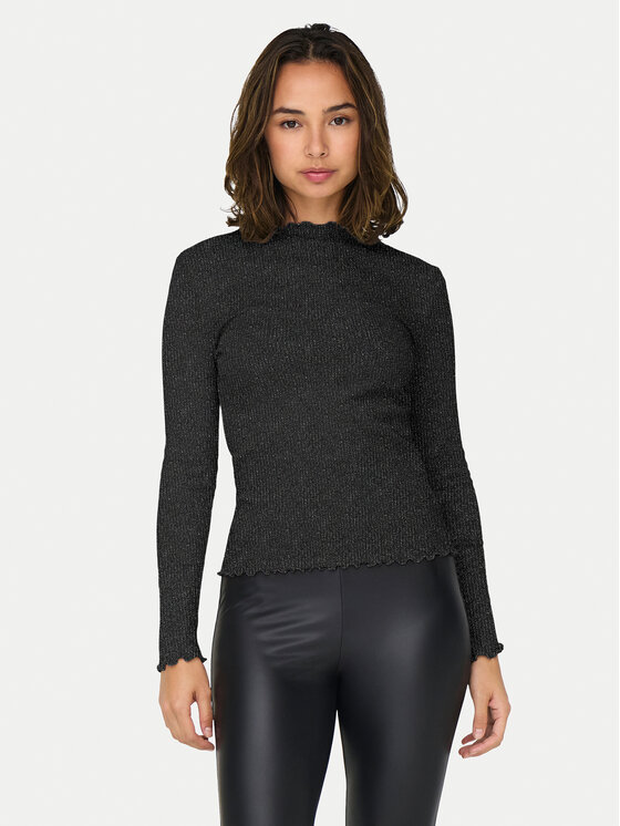 ONLY ONLY Μπλουζάκι Emma 15331094 Μαύρο Regular Fit