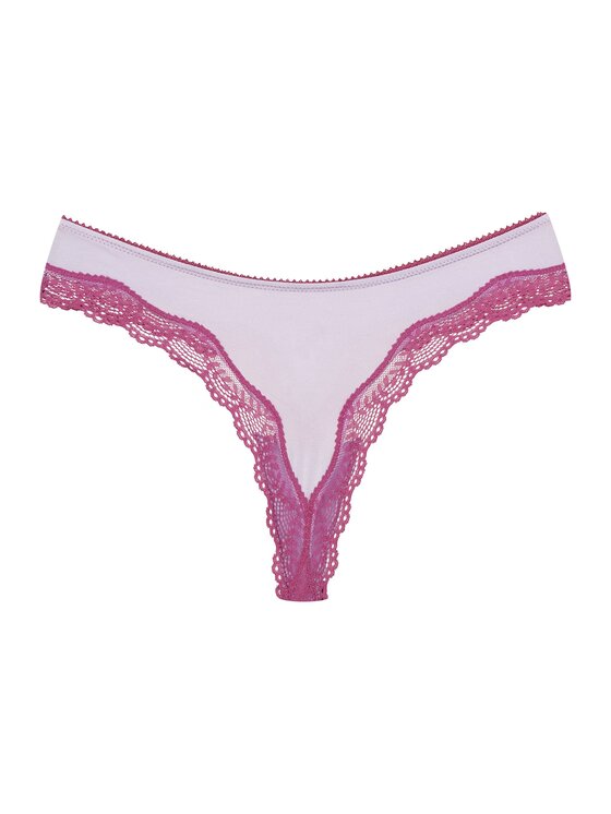Esotiq Esotiq Stringi 43242 Fioletowy
