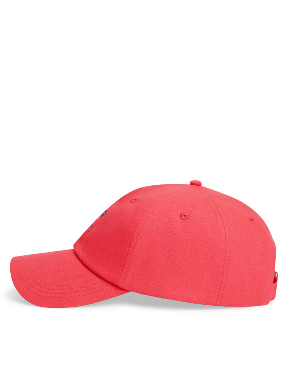 Tommy Jeans Tommy Jeans Kepurė su snapeliu AW0AW18360 Koralų