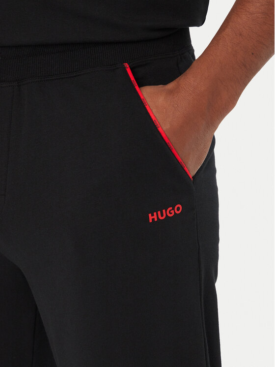 HUGO HUGO Pantaloni trening Noah 50566158 Negru Regular Fit