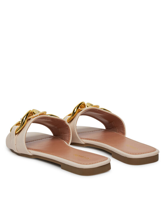 DeeZee DeeZee Papucs Q28-2 Bézs
