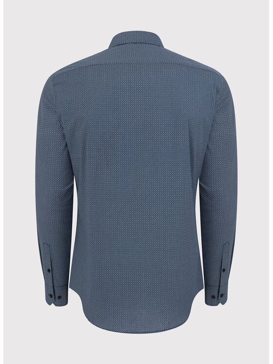 Pako Lorente Pako Lorente Koszula P23WF-1X-004 Granatowy Slim Fit