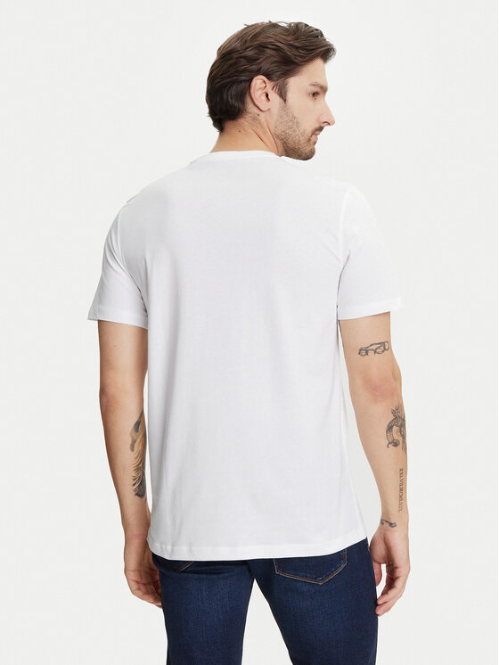 Guess Guess T-Shirt M5YI15 I3Z14 Biały Regular Fit