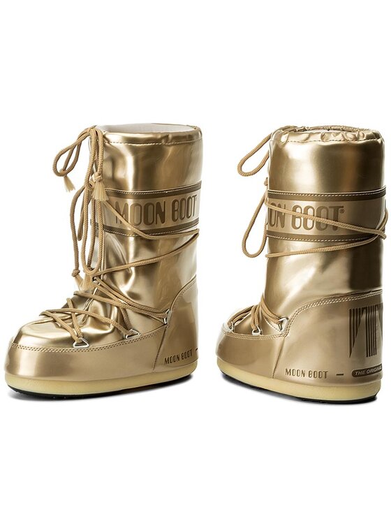 moon boot vinile met gold