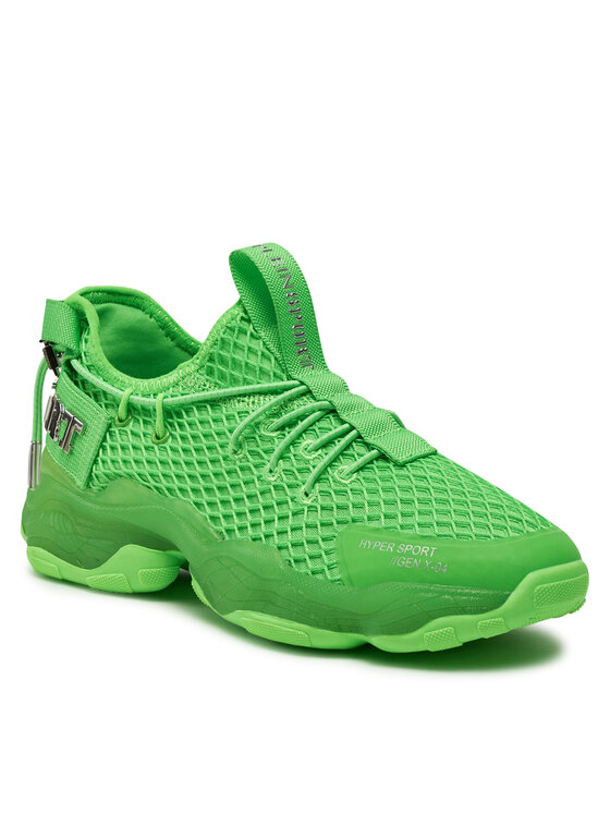 Plein Sport Plein Sport Sneakersy SADS USC0522 STE003N Zielony