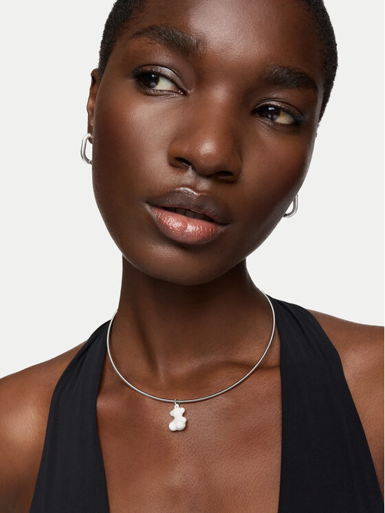 TOUS TOUS Кулон Bold Bear 1004446200 Білий