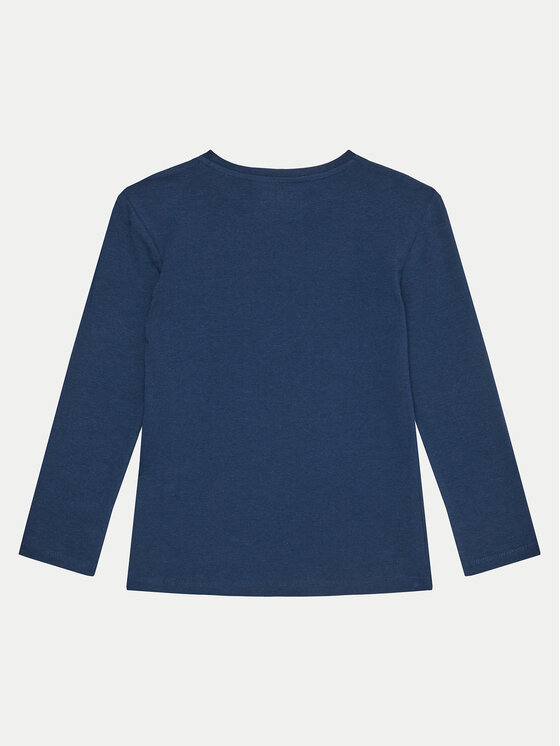 Guess Guess Majica J4YI38 K6YW4 Plava Regular Fit