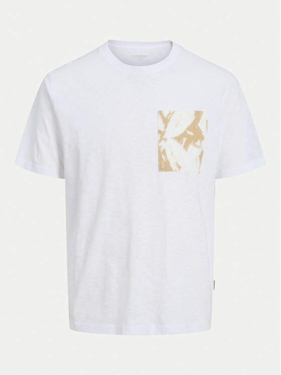 Jack&Jones Jack&Jones T-krekls Split 12272995 Balts Regular Fit
