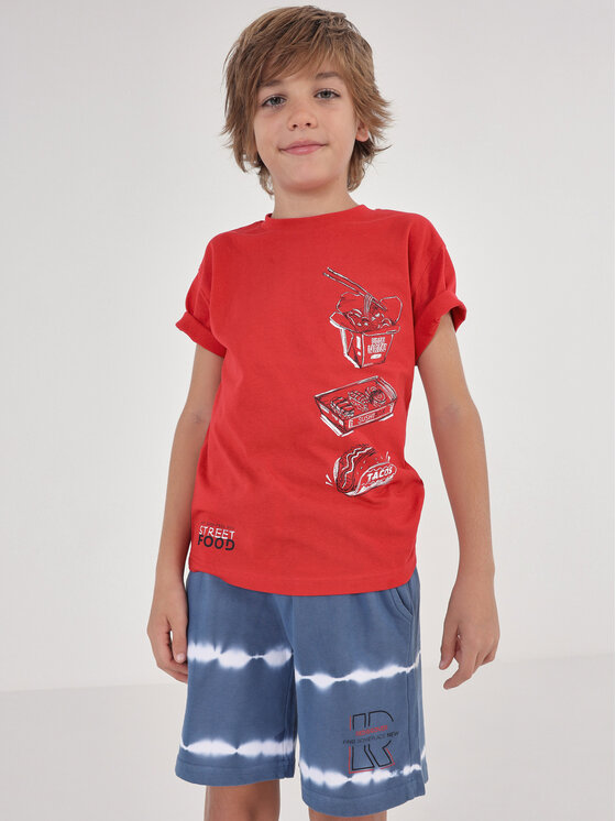 Mayoral Mayoral T-Shirt 6080 Rot