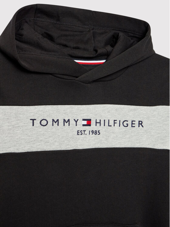 Tommy Hilfiger Tommy Hilfiger Set trenerka Essential KB0KB07349 Crna Regular Fit