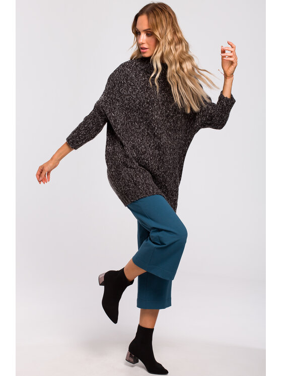 Made of Emotion Made of Emotion Maglione M470 Nero Casual Fit