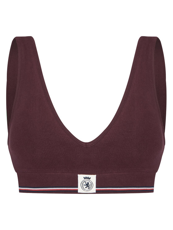 Tommy Hilfiger Tommy Hilfiger Krūšturis-tops UW0UW06062 Bordo