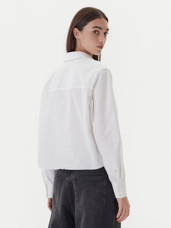 Karl Lagerfeld Jeans Karl Lagerfeld Jeans Πουκάμισο A4W11006 Λευκό Regular Fit