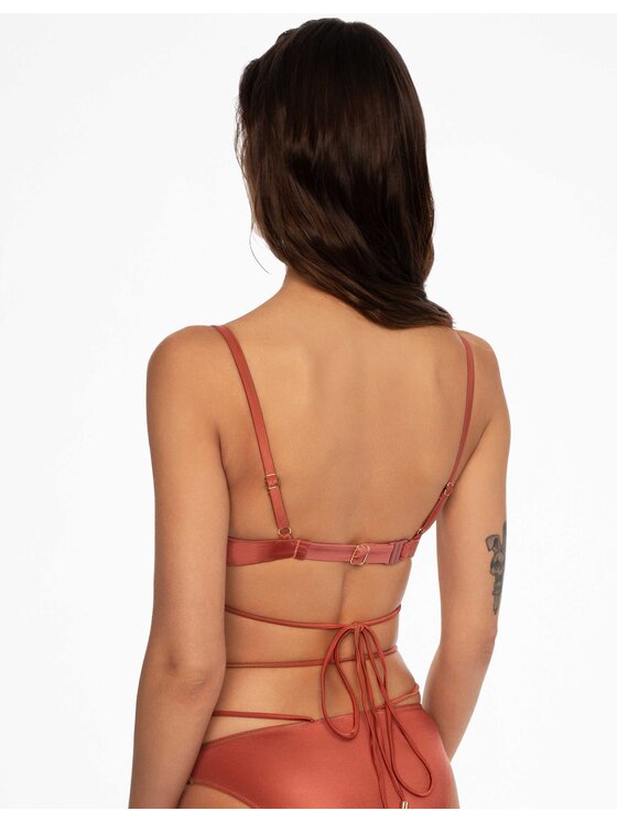 Esotiq Esotiq Góra od bikini 41551-88X Brązowy