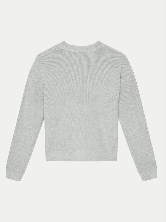 Calvin Klein Jeans Calvin Klein Jeans Džemper IG0IG02647 Siva Regular Fit