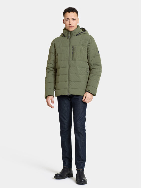 Didriksons Didriksons Зимно яке Jona Usx Jkt 504923 Зелен Regular Fit