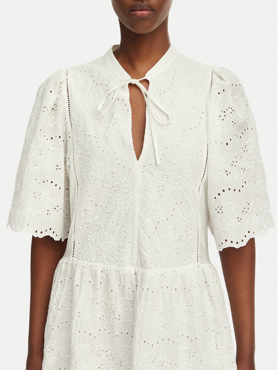 BOSS BOSS Sommerkleid C_Denvita 50559091 Weiß Regular Fit