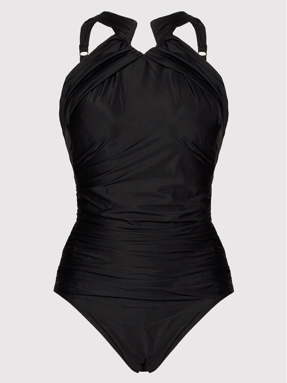 Miraclesuit Miraclesuit Kupaći kostim Rock Solid Aphrodite Tummy Control 6523079 Crna