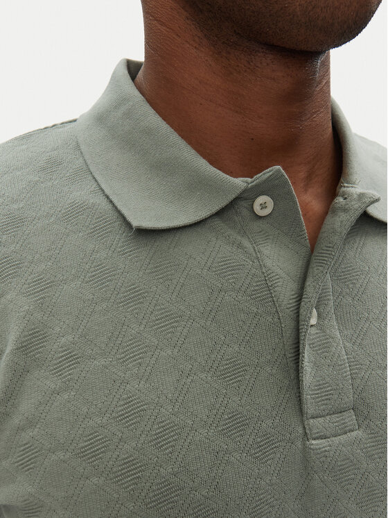 Selected Homme Selected Homme Polo Paul 16096767 Zelena Regular Fit