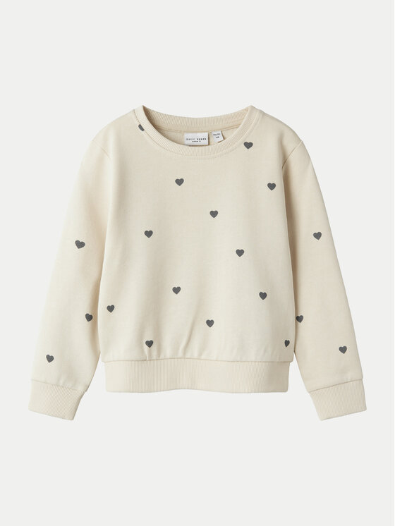 NAME IT NAME IT Bluza 13238718 Beżowy Regular Fit