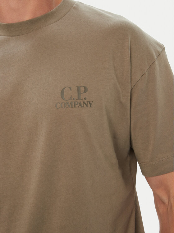 C.P. Company C.P. Company T-särk 21CMTS135A005100W Beež Regular Fit