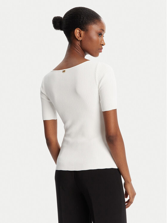 Marciano Guess Marciano Guess Пуловер 5YGR02 5875Z Бял Regular Fit