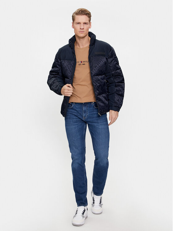 Tommy Hilfiger Tommy Hilfiger Žieminė striukė New York MW0MW33430 Tamsiai mėlyna Regular Fit
