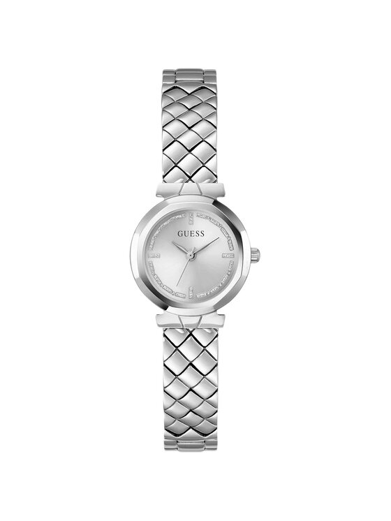 Guess Guess Hodinky GW0839L4 Stříbrná