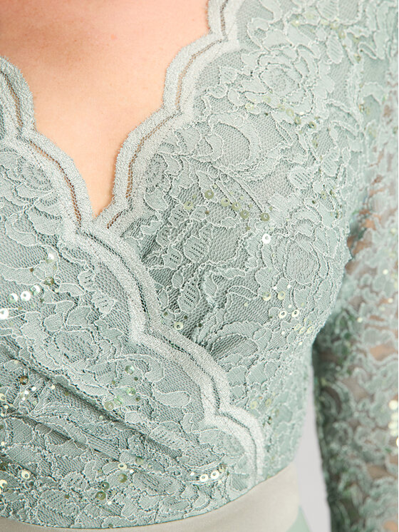 Swing Swing Rochie cocktail 5AE29100 Verde Regular Fit