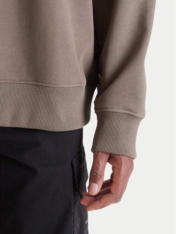 G-Star Raw G-Star Raw Bluza HB Badge D28660-E209 Zielony Relaxed Fit