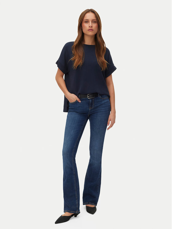 Vero Moda Vero Moda Blúzka Hali 10339414 Tmavomodrá Regular Fit