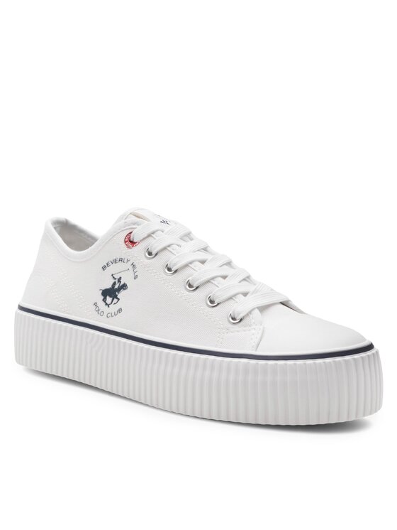 Beverly Hills Polo Club Beverly Hills Polo Club Sneakers aus Stoff BHPC027M Weiß
