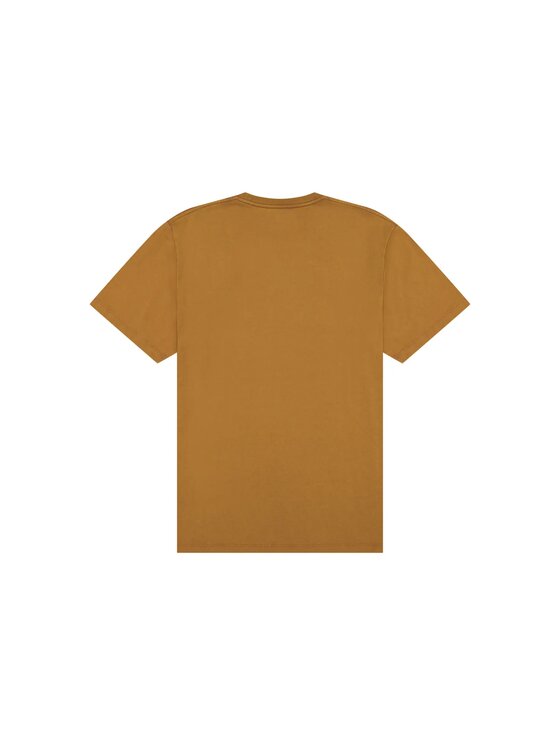 Wrangler Wrangler T-Shirt AMERICANA TEE Beżowy Regular Fit