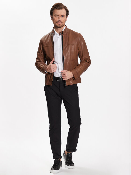 BOSS Boss Srajca 50490512 Bela Casual Fit