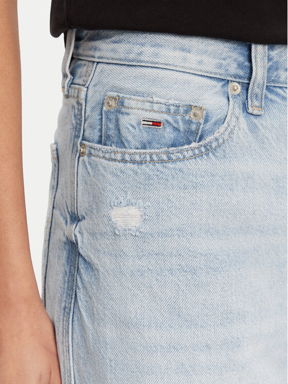 Tommy Jeans Tommy Jeans Traperice Claire DW0DW21281 Plava Wide Leg