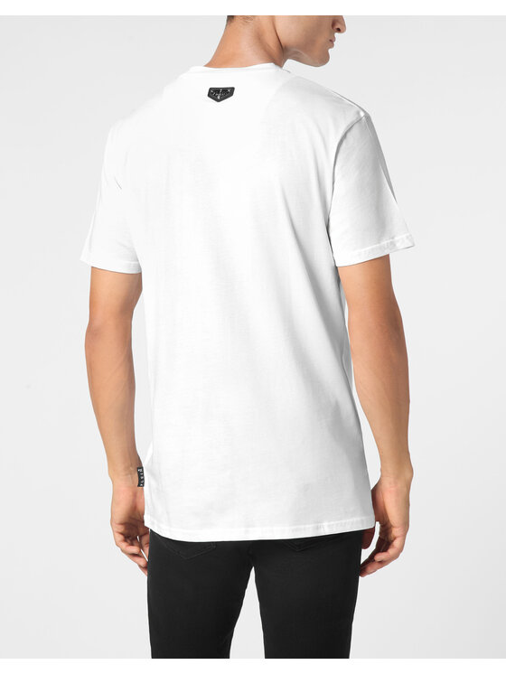 PHILIPP PLEIN PHILIPP PLEIN T-Shirt 9559 Bílá Regular Fit
