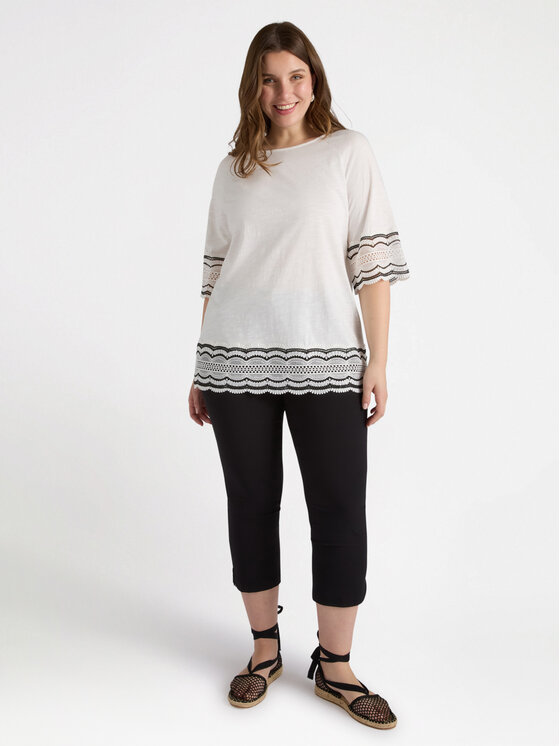 Fiorella Rubino Fiorella Rubino Pantaloni di tessuto P155L002143N033 Nero Regular Fit