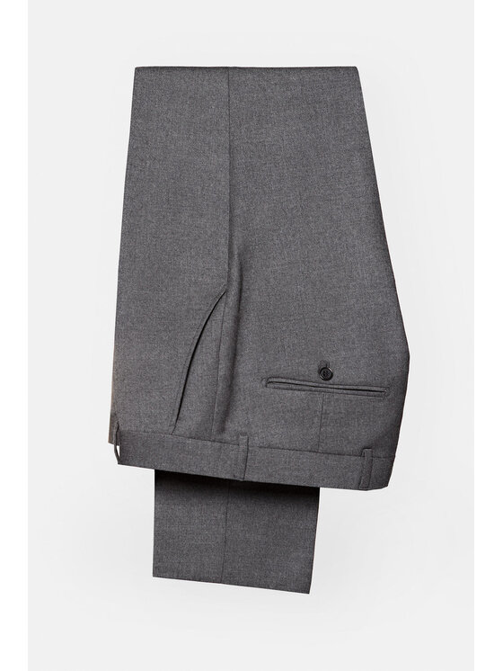 Lancerto Lancerto Spodnie materiałowe Ricardo SP099222000001 Szary Slim Fit