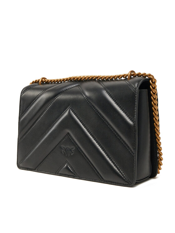 PINKO PINKO Torebka Love One Classic Light Dc PE 25 PLTT 104549 A26Z Czarny