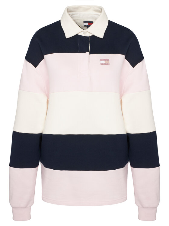 Tommy Jeans Tommy Jeans Mikina Badge DW0DW21927 Farebná Relaxed Fit